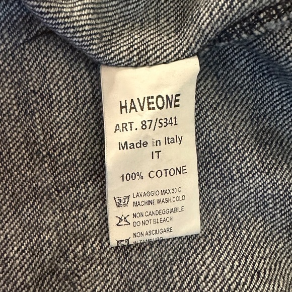 NWT Haveone Womens Blue Jean skirt.   Size Med. Super Cute. - Picture 6 of 7